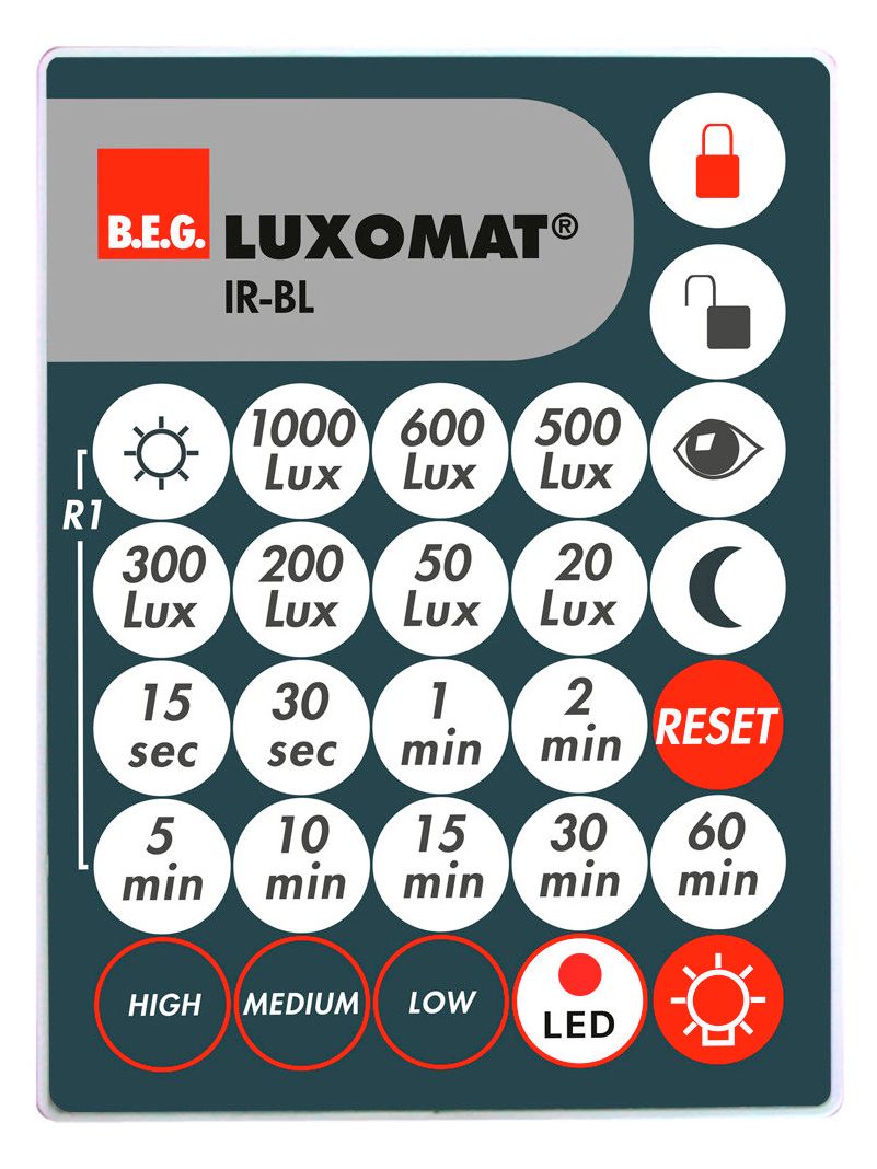 BEG 93055 IR-BL Fernbedienung