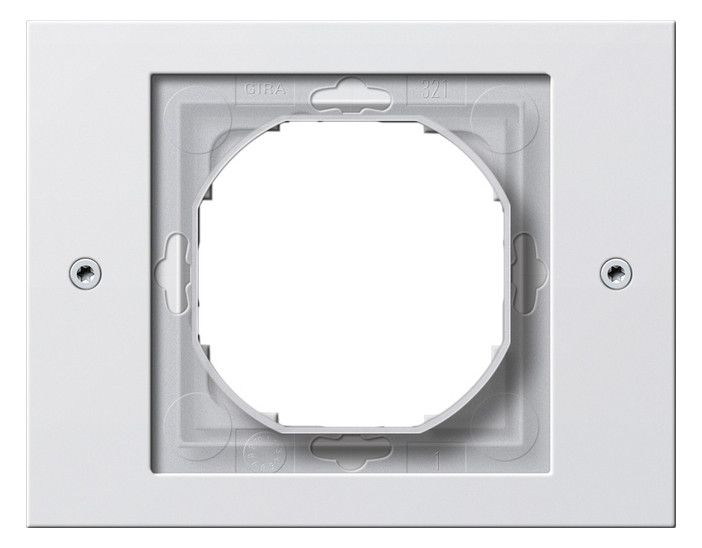 GIRA 021166 Abdeckrahmen 1fach TX_44 WG UP Reinweiß