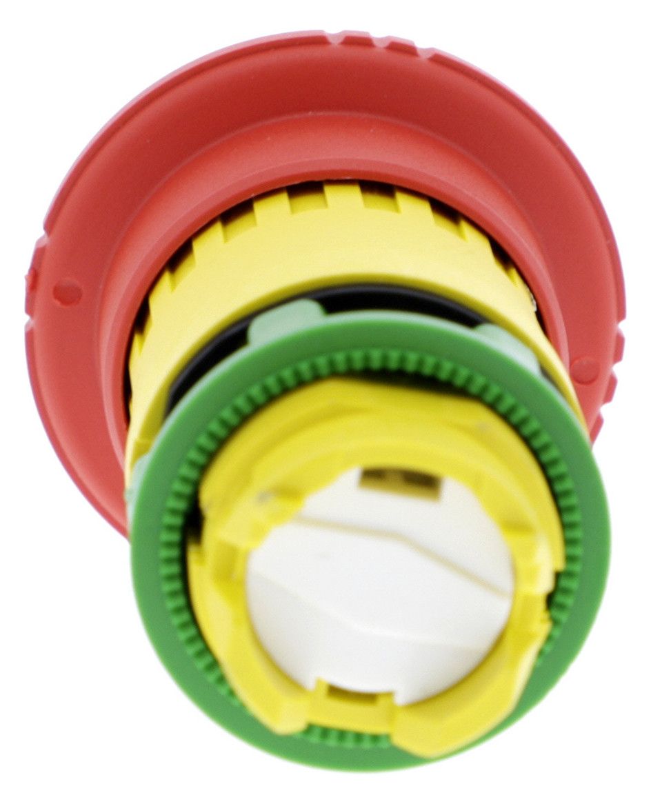 Schneider ZB5AS844 Frontelement rund rot D40mm f.NOT-HALT/NOT-AUS Drehentr. D22