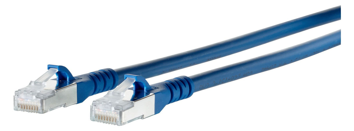 Metz 1308453044-E Patchkabel 3m blau Cat.6A AWG26