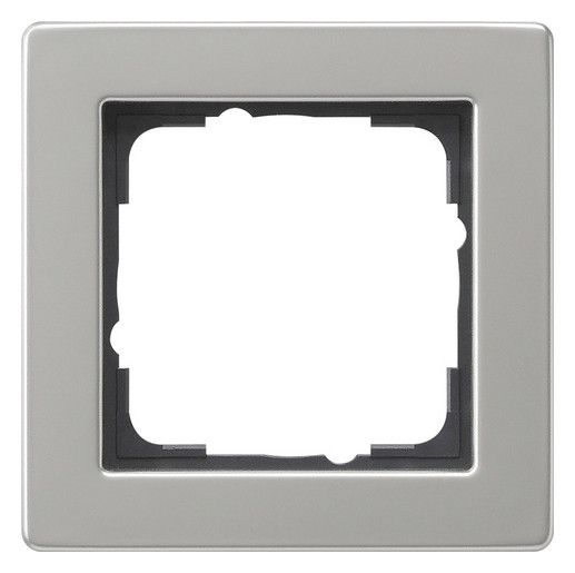 GIRA 021133 Abdeckrahmen 1fach E2 Edelstahl