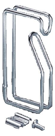 Rittal DK 7111000 Führungsbügel 1=10 chromatiert