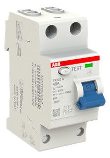 ABB FX202A-40/0,03 FI-Schutzschalter 2P,Typ A,40A,30mA 2CSF202165R1400