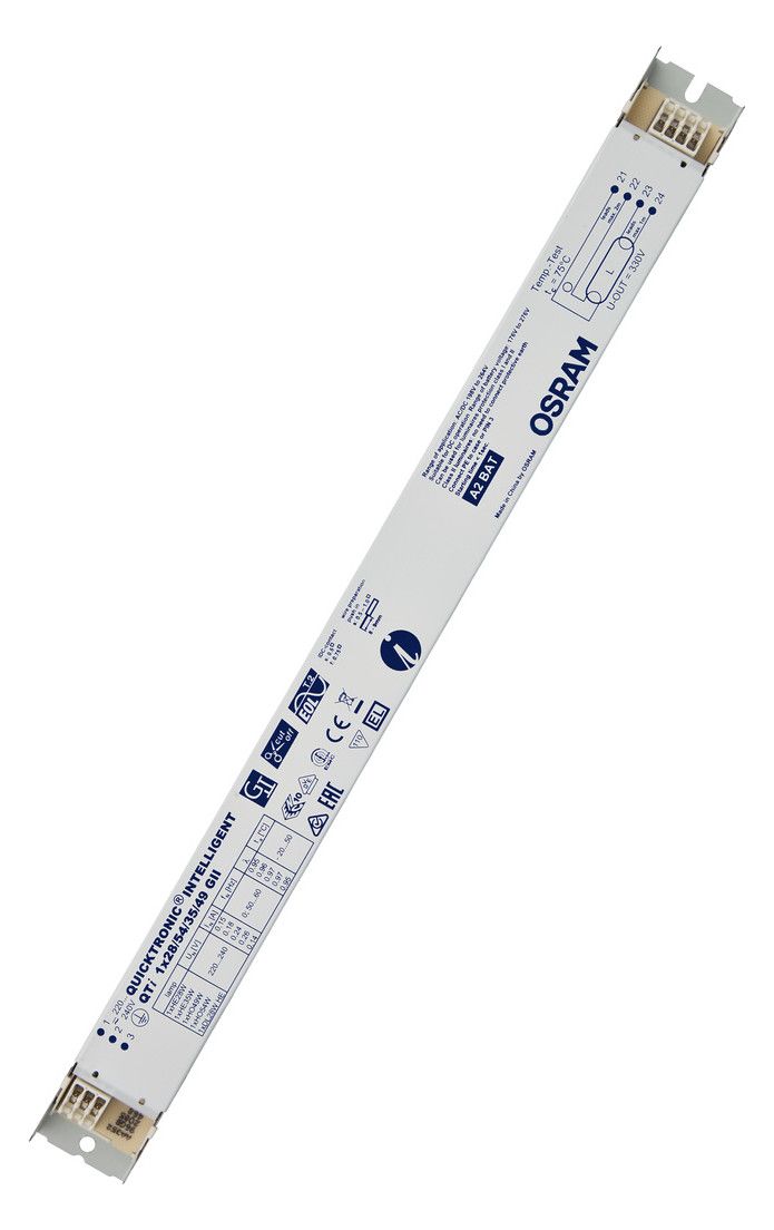 Osram QTi 1x28W 35W/49W/54W 220-240V GII UNV1 360x30x21 QUICKTRONIC INTELLIGENT