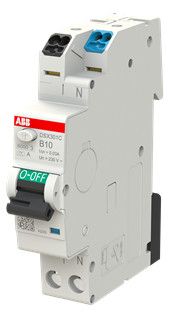 ABB DSX301CA-B10/0,03 FI/LS-Schalter 1 TE 6kA 1P+N Typ A B10 2CSR255165R1105