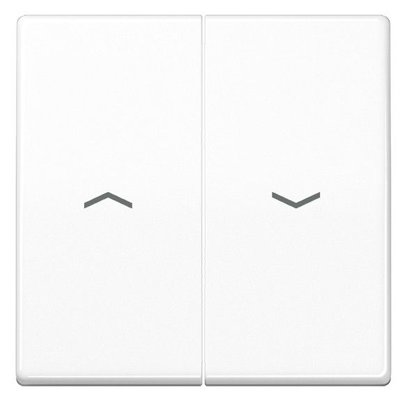 Jung AS591-5PBFWW Wippe m.Symb. Auf/Ab f.509VU/539VU bruchs. Serie AS alpinweiß