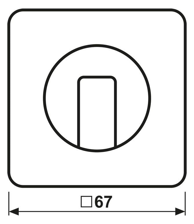 Jung CD1541WW Abdeckung f.Drehschalter alpinweiß