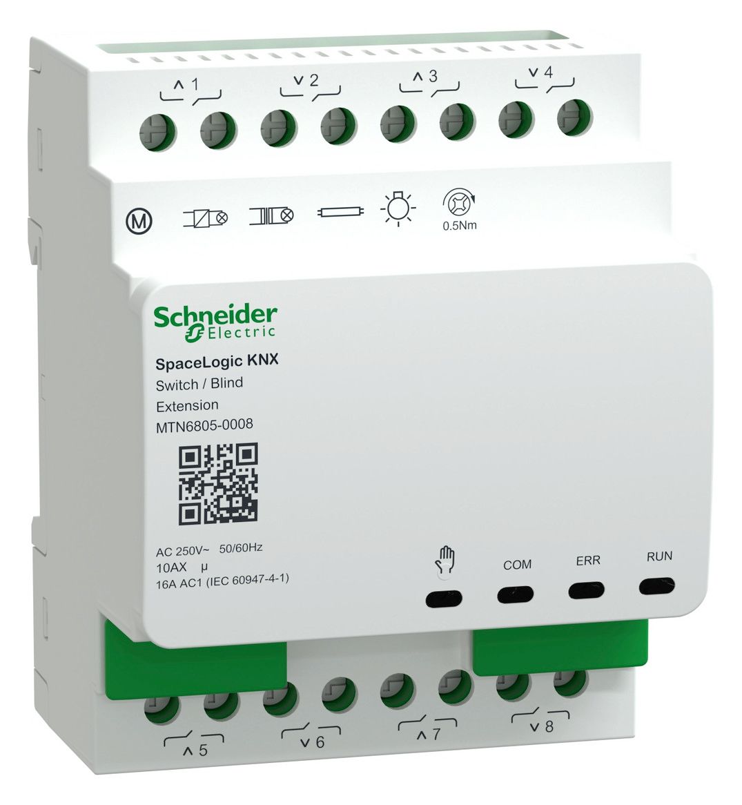 Schneider MTN6805-0008 SpaceLogic KNX Erweiterung Schalter/Jalousie