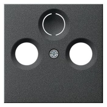GIRA 086928 Abdeckung Koaxial-Antennen- steckdose System 55 Anthrazit
