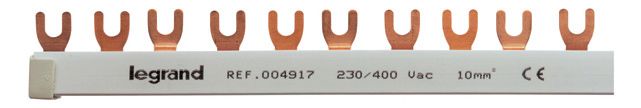 Legrand 004917 Gabelkammschiene 3-polig 12TE 10qmm