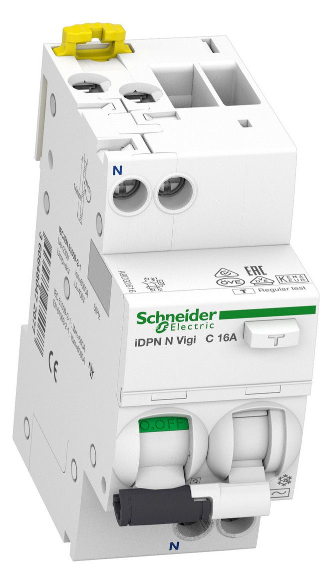 Schneider A9D32616 Fi/LS-Schalter iDPNN Vigi 1p+N 16A 30mA Typ A
