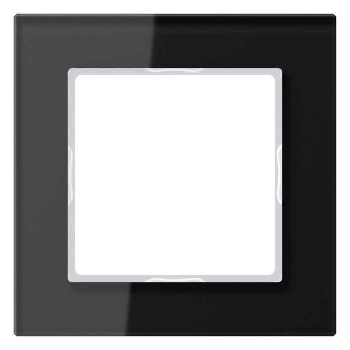 Jung AC581GLSW Glasrahmen 1fach Serie A creation schwarz
