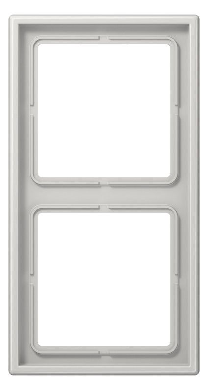 Jung LS982LG Rahmen 2fach Serie LS lichtgrau