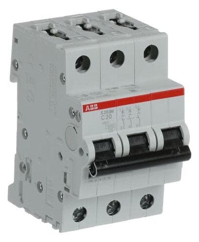 ABB S203M-C20 Sicherungsautomat C-Char., 10 kA, 20A, 3P