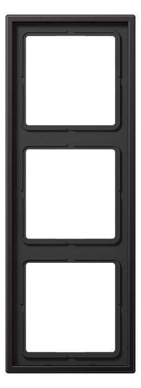 Jung AL2983D Rahmen 3fach LS/FD-design Aluminium dark