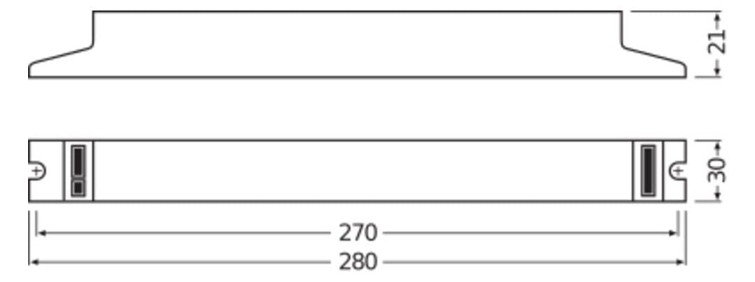 Osram QTP5 1x49W 220-240V UNV1 280x30x21 QUICKTRONIC PROFESSIONAL Vorschaltgerät