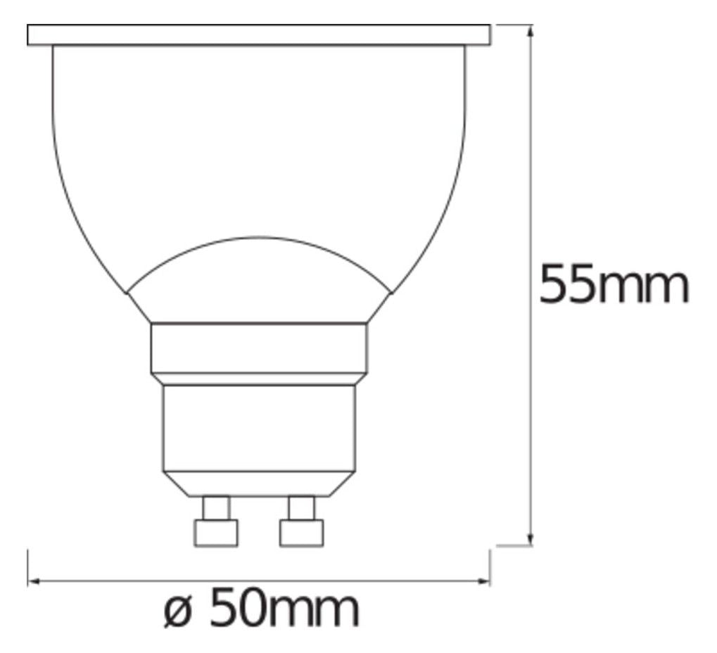 Ledvance SMART+ WiFi Spot GU10 RGBW 32 45° 5W GU10 2700…6500K 350lm Reflektor