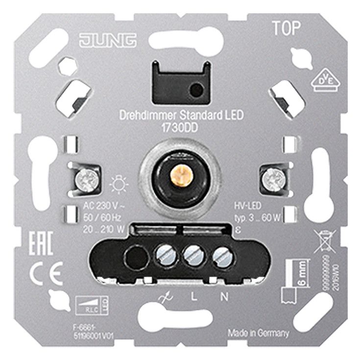 Jung 1730DD Drehdimmer Std.LED