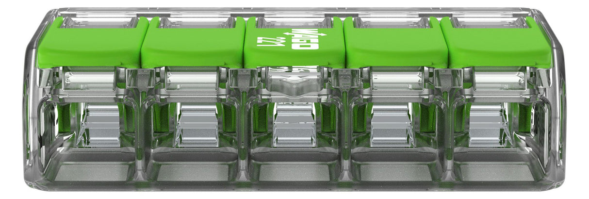 WAGO 221-425 Verbindungsklemme m.Hebel transparent