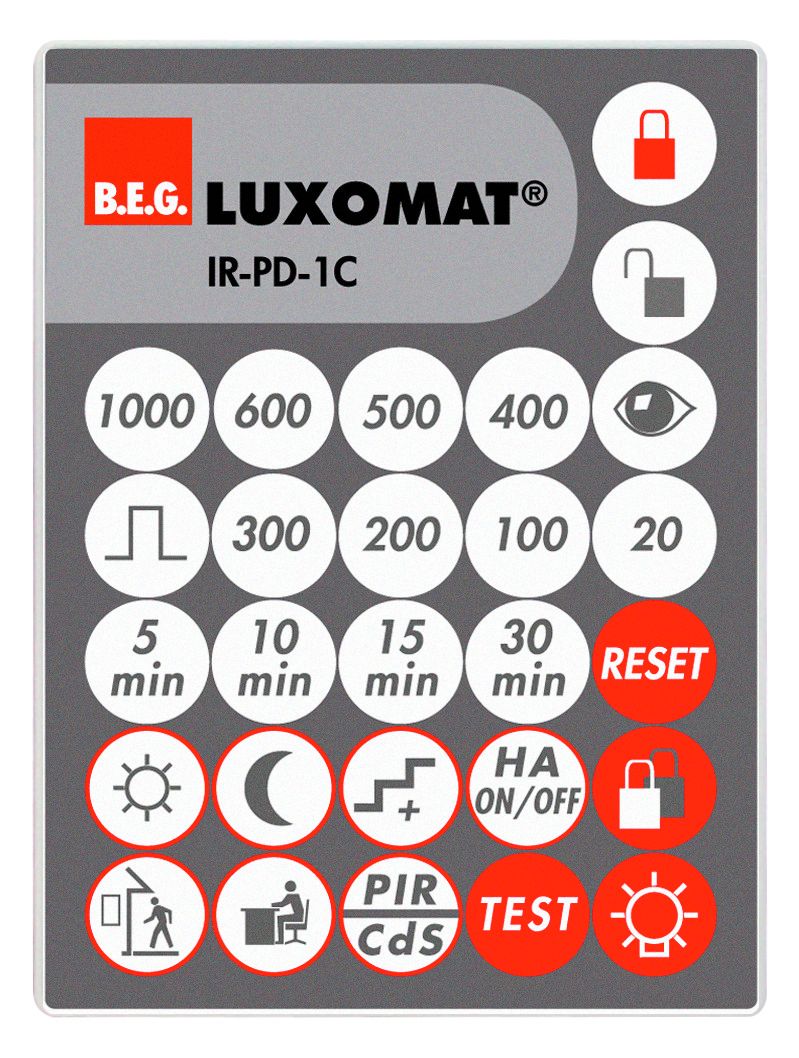 BEG 92520 IR-PD-1C Fernbedienung PD4-Trio IR-PD-Trio