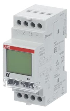 ABB DW1 Wochenzeitschaltuhr 1 Kanal Bluetooth Programmierung 2CSM222531R1000