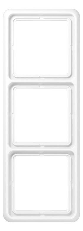 Jung CD583WW Rahmen 3fach alpinweiß
