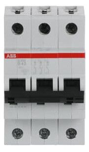 ABB S203-B40 Sicherungsautomat B-Char., 6 kA, 40A, 3P