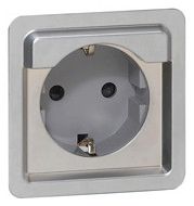 Legrand 077836 Steckdose (SK) Berührungsschutz Soliroc IP20 IK10 grau