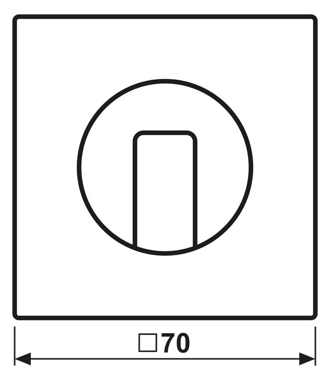 Jung LS1941WW Abdeckung f.Drehschalter alpinweiß