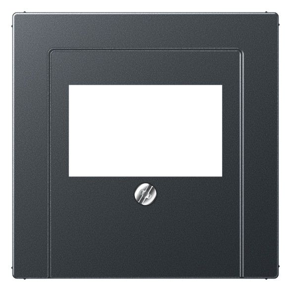 Jung A569BFPLTANM Abdeckung f.TAE bruchsicher Serie A anthrazit matt