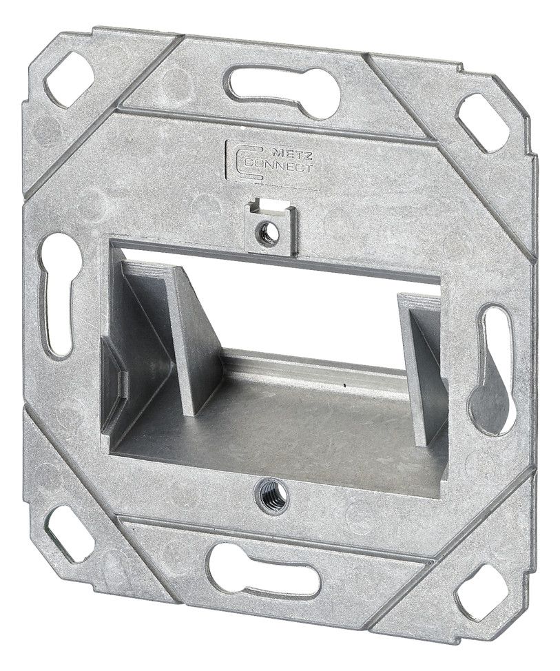 Metz 130B20D21200KE Keystone UP0 2 Port unbestückt Anschlussdose