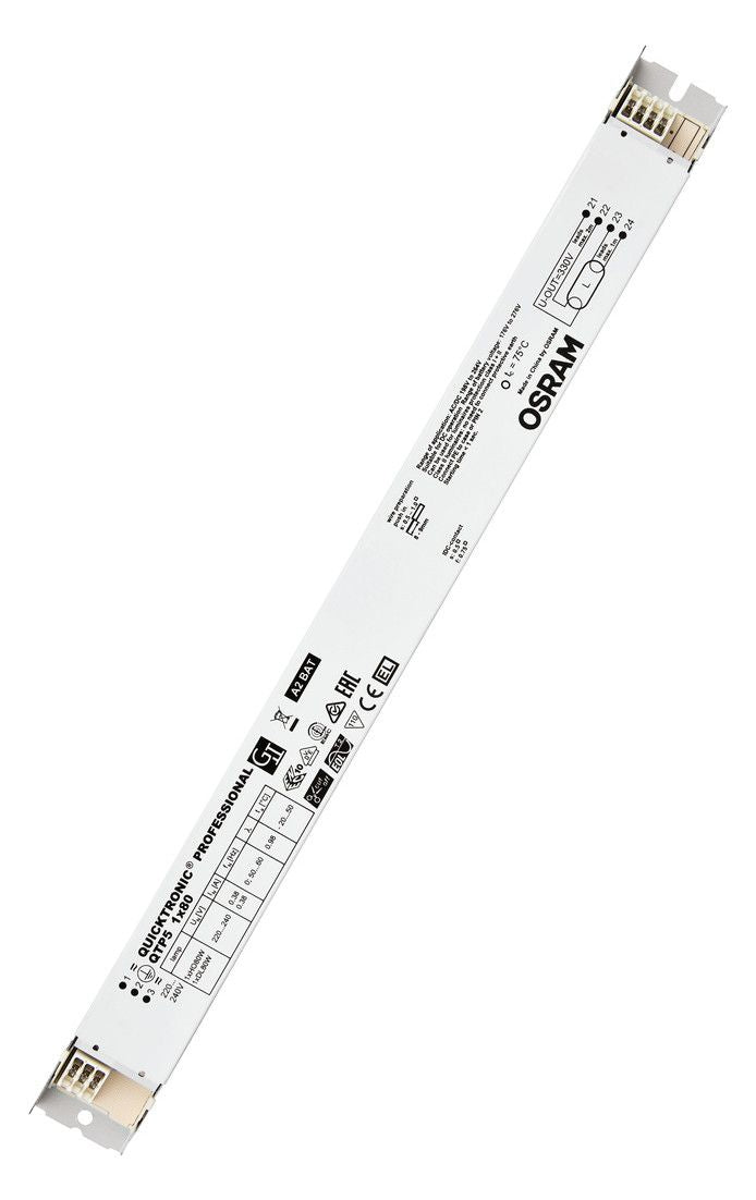 Osram QTP5 1x80W 220-240V UNV1 280x30x21 QUICKTRONIC PROFESSIONAL Vorschaltgerät