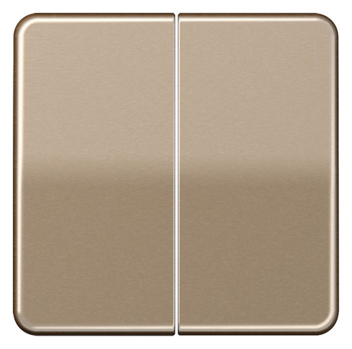 Jung CD595GB Wippe Serienschalter gold-bronze