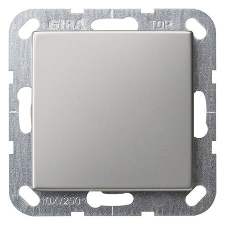 GIRA 0268600 Blindabdeckung Tragring System 55 Edelstahl