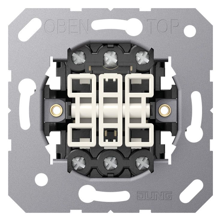 Jung 5306EU Wippschalter 3fach Universal Aus-Wechsel