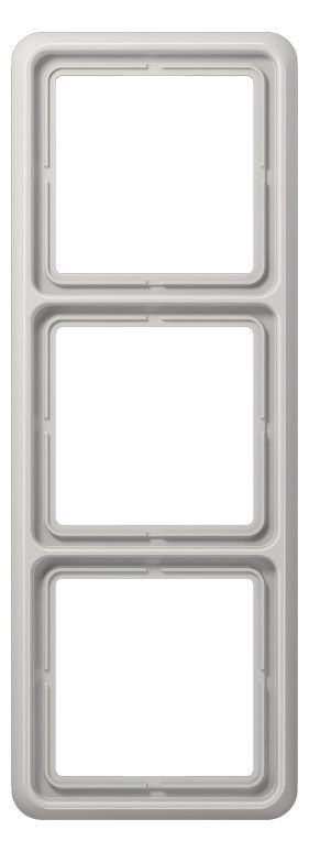 Jung CD583LG Rahmen 3fach lichtgrau
