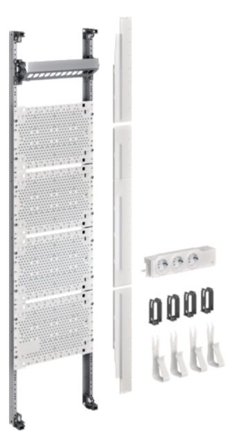 Hager UF31NW Komplettfeld Multimedia