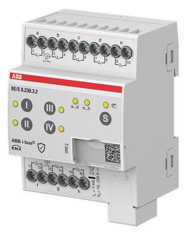ABB BE/S8.230.3.2 Binäreingang 8fach 10-230 V, REG 2CDG110280R0011