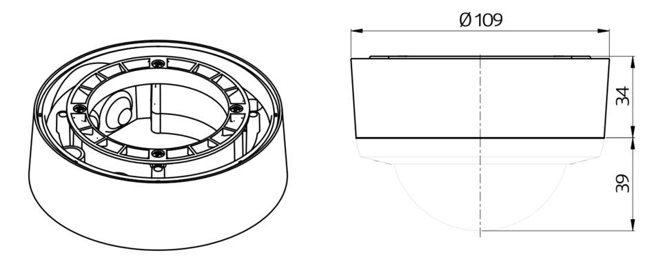 BEG 93183 Montageset BL4-AP weiß