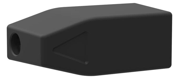 ABB OHBS3/1 Knebelgriff schwarz 39mm Direktmontage nicht abschließbar