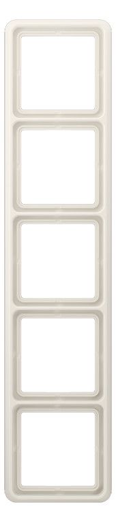 Jung CD585W Rahmen 5fach weiß