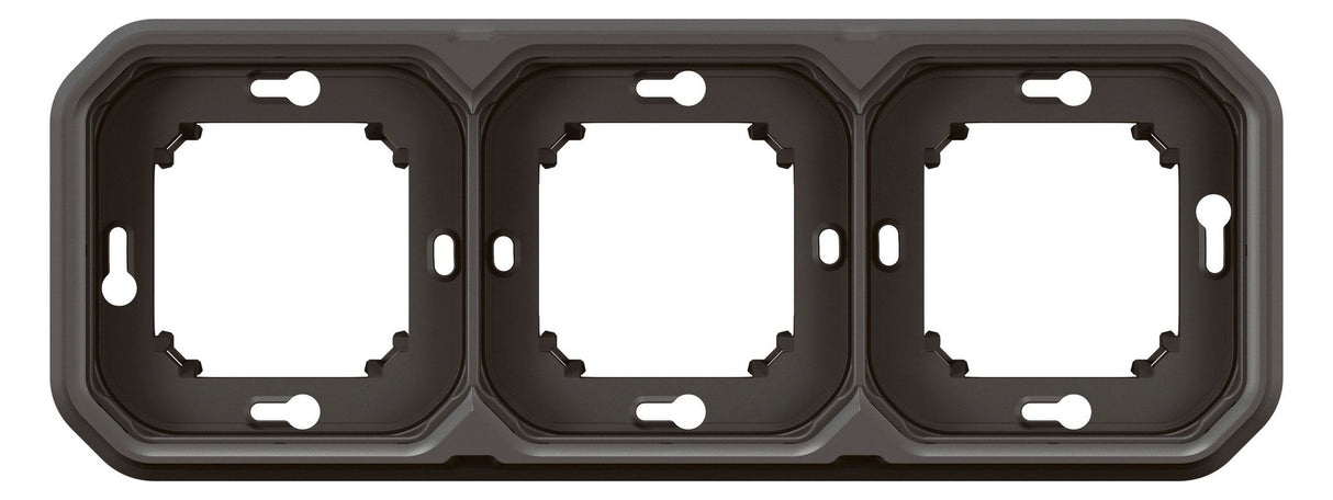 Legrand 069608L Plexo New FRUP 3f horizontal u.vertikal Tragring in der