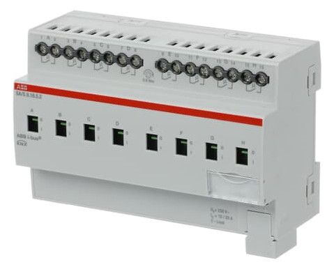 ABB SA/S8.16.5.2 Schaltaktor 8fach 16 A C-Last REG 2CDG110267R0011