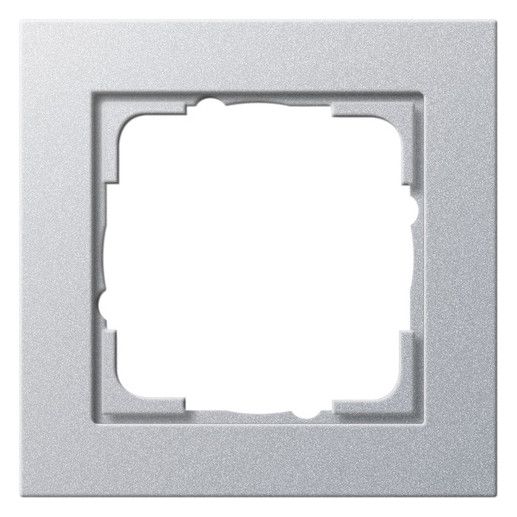 GIRA 021125 Abdeckrahmen 1fach E2 Farbe Alu