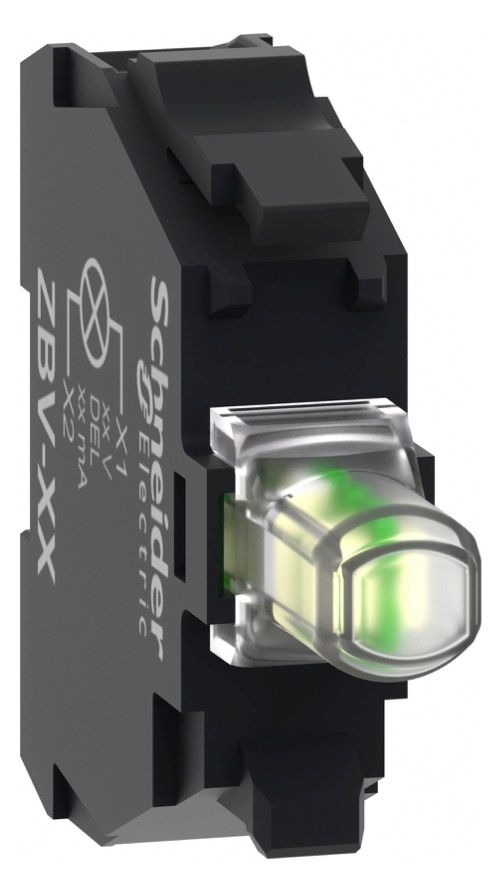 Schneider ZBVM1 LED-Modul weiß 230-240VAC Schraubanschluß D22mm