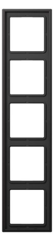 Jung AL2985D Rahmen 5fach LS/FD-design Aluminium dark