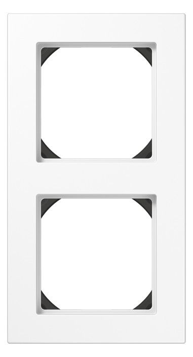 Jung A5582HBFWW Rahmen 2fach A 550 28mm Aufbauhöhe