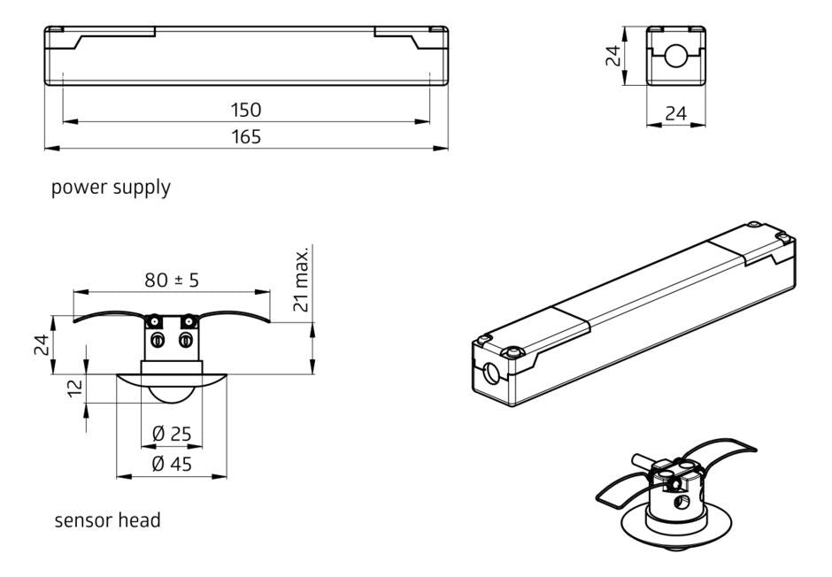 BEG 92902 PD9-1C-DE weiß LUXOMAT Bewegungsmelder