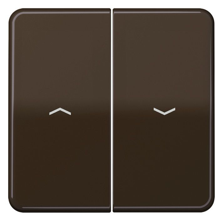 Jung CD595PBR Wippe m.Symbolen Auf/Ab f.509VU/539VU braun