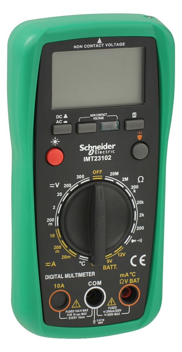 Schneider IMT23202 THORSMAN Digital Multimeter mit LCD-Display beleuchtet